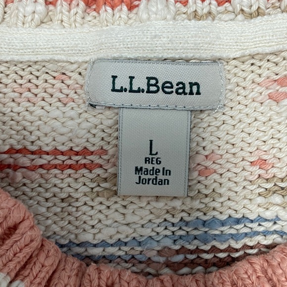 LL Bean Cotton Sweater - Picture 3 of 4